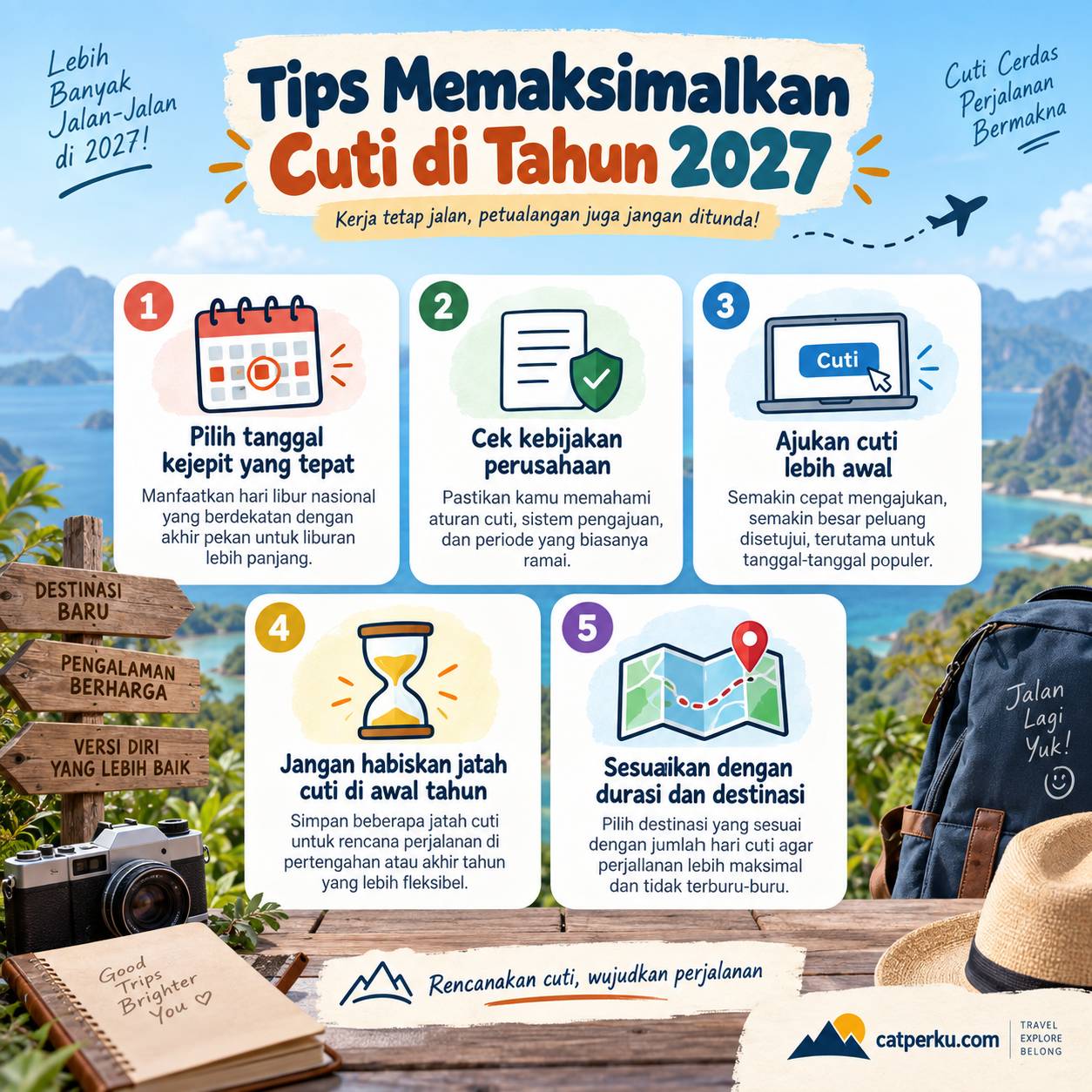 Cara Memaksimalkan Jatah Cuti untuk Liburan Tahun 2027